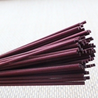 Bâton diffuseur en fibre de polyester de grande taille Yunuo 10 mm 11 mm 12 mm 13 mm 14 mm 15 mm 17 mm 18 mm 19 mm 20 mm 21 mm, épaisseur de la fibre noire