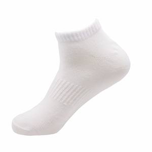 Oem לוגו הדפסה דקות. סדר 100 זוגות האביב הסיטונאי גרבי הצוות 100% כותנה מרופפת ללא החלקה גרביים שחור לבן - Product Image 6