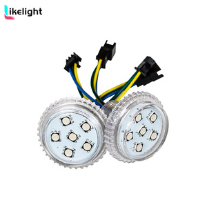 Địa chỉ 35 mét 12VDC lập trình SMD RGB Dot <span class=keywords><strong>LED</strong></span> Pixel điểm ánh sáng vui chơi giải trí <span class=keywords><strong>LED</strong></span> bong bóng cho Rides Bumper xe ô tô dấu hiệu - Product Image 3