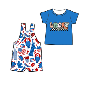 Conjunto de Ropa para Niñas con Rayas Personalizadas, Estilo Casual de Verano OEM para Niños, Patrón Sólido, Traje Femenino para Bebés - Product Image 6