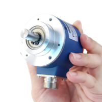 Encodeur incrémental Yi Feng W58S10, axe de 10 mm, montage sur axe solide, alimentation DC5V/8-24V, communication RS485, protection IP56, 5000 tr/min max.