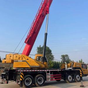 Grue de camion d'occasion Sany STC800, grue mobile de 80 tonnes, flèche hydraulique, grue montée sur camion 4x4 - Product Image 6