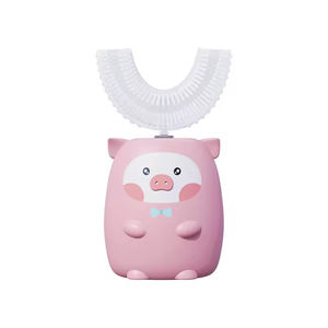 Brosse à dents électrique pour enfants en forme de U, intelligente, puissante, en silicone, ultrasonique, blanchissante, modèle 2024 amélioré - Product Image 6
