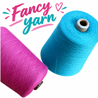 Fil de coton mélangé de haute qualité, personnalisable en nombre de brins et en couleur, pour tricot et tissage