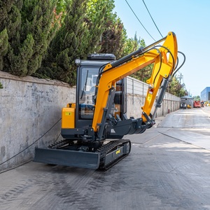Mini-excavatrice sur chenilles hydraulique HT30 facile à utiliser, 3 tonnes, pour travaux de terrassement et construction, avec cabine confortable - Product Image 4