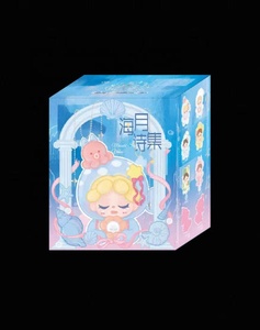 Vente en gros de boîtes mystères authentiques WENDY Moonlight Poetry 400% Plush Series Sea Moon Tea Party, poupée en peluche mignonne, jouet en peluche, cadeau adorable - Product Image 6