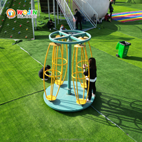 Équipement de terrain de jeu personnalisé à prix plus bas, balançoire extérieure pour enfants à 6 places