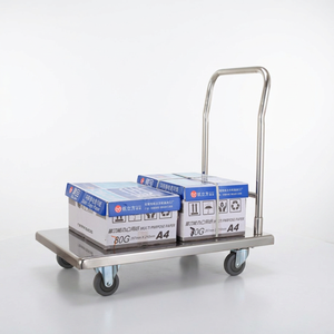 Restaurant <b>Trolley</b> Stainless Steel Flatbed Cart Commercial Catering Equipment Restaurant Hotel Service Equipment - Product Image 1