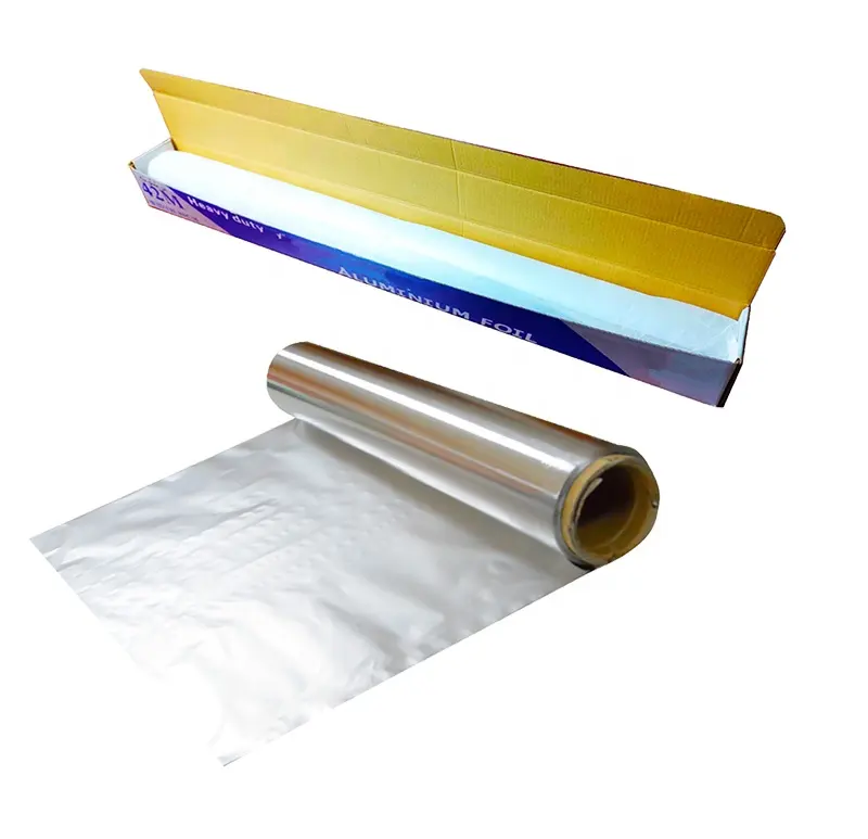 factory sales reasonable price kitchen aluminum foil roll 8011 food grade aluminum foil roll