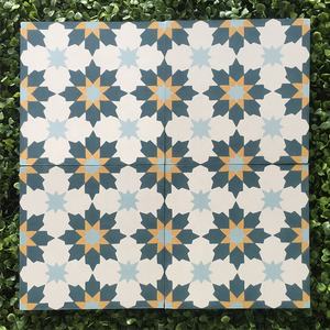 Carrelage en ciment encaustique - CTS 3.7 150x150mm Carreaux d'accentuation d'intérieur modernes pour utilisation hôtelière - Product Image 3