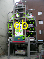 Garage de parking automatisé de type circulaire Système de stationnement automatique intelligent Conception de parking rotatif Parking d'ascenseur