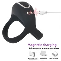 Dispositif de masturbation masculin électrique à verrouillage triangulaire solide, anneau fin, masseur de scrotum vibrant, recharge USB, contrôlé par application