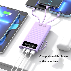 Grand éclairage nouvelle banque de puissance <span class=keywords><strong>10000</strong></span> <span class=keywords><strong>mAh</strong></span> charge rapide Portable USB-C entrée/sortie PowerBanks <span class=keywords><strong>10000</strong></span> <span class=keywords><strong>MAh</strong></span> avec lanière haute capacité - Product Image 4