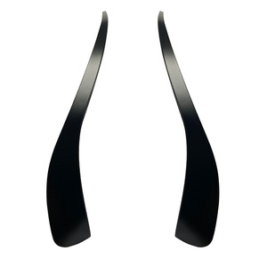 กันชนหน้า Mercedes-Benz CLA C117 สีดำด้าน ปี 2013-2015 CLA200 220 250 AMG ชุดแต่งอัพเกรด - Product Image 5