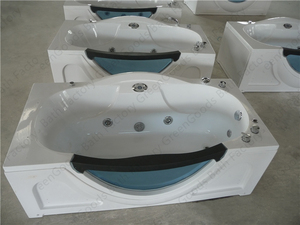 Produk Baru Di Cina Bak Mandi Mandi Akrilik Berdiri Bebas Jet Whirlpool Pijat Rendam Bak Mandi - Product Image 5