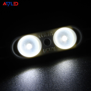 Módulo LED Blanco Cálido CE de 12V para Señalización Interior, Módulo LED Blanco de Inyección 2835 Impermeable, Módulo LED de 2 Luces para Letras, 0.96W - Product Image 6