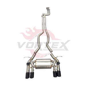 Système d'échappement Vortex Racing à longueur égale compatible avec BMW M3 F80 M4 F82 S55 Performance Valvetronic Catback, kit d'amélioration du son du silencieux. - Product Image 5