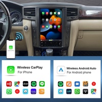 Autoradio stéréo 13.6 pouces Navigation GPS pour LEXUS LX570 2007-2015 Android avec unité principale CarPlay Bluetooth WiFi