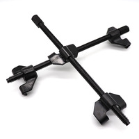 Kit de 2 compresseurs de ressorts de suspension automobiles, réglables, à commande manuelle, pour amortisseurs