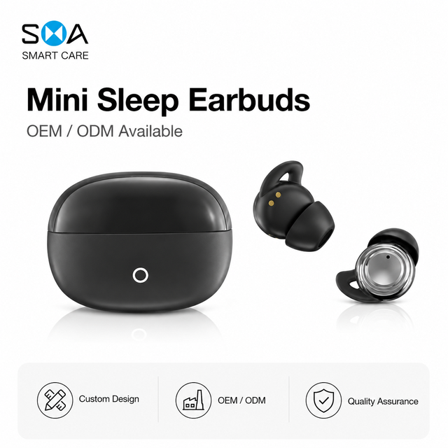 Lightweight Mini Sleep Earbuds in Ear TWS Wireless Earphones with 220mAh Charging Case for OEM ODM Wholesale Projects