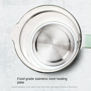 Bouilloire électrique en verre Health Pot 1,8 L, contrôle tactile multi-températures, arrêt automatique, fonctions de chauffe pour thé parfumé - Product Image 4