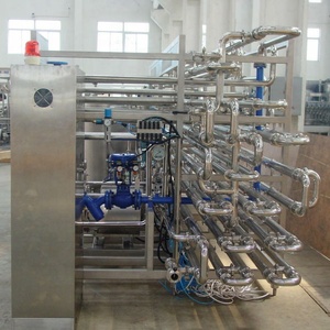 500-10000LPH Continuous Milk or Juice Beer <strong>Pasteurizer</strong> - Product Image 5
