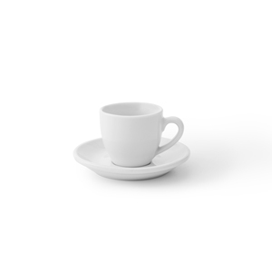 ENSEMBLE DE 6 Tasses à café et soucoupes en porcelaine pour hôtel - Product Image 1