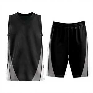 Uniforme de Baloncesto LONG MISSION INDUSTRY en Blanco y Negro para Adultos, Unisex, 100% Poliéster Transpirable, con Tecnología de Detección de Agujas - Product Image 1