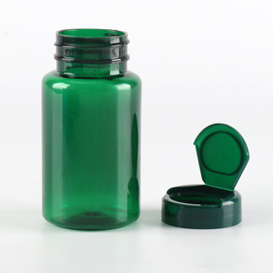 150cc 150ml Pet Plastic Pill Packer Bottle Green Empty For Vitamin Drug Capsule Supplements Medicine Packaging