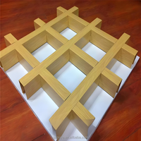 Grilles et panneaux de plafond en aluminium ignifuges pour hôtels, centres commerciaux, gymnases - Décoration intérieure, plafond à lamelles