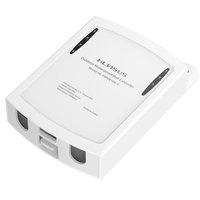 HLVISUS Extenseur POE Gigabit Étanche Extérieur 1 à 4 Répéteur Mural 10/100/1000Mbps 300M pour Système de Surveillance CCTV Caméra IP NVR Réseau