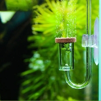 Diffuseur de CO2 transparent atomiseur compteur de bulles pour plantes d'aquarium diffuseur de CO2 accessoires de réservoir de poissons équipement d'aquarium
