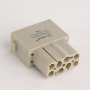 Conector Modular de Alta Resistencia de 16 A, <span class=keywords><strong>Enchufe</strong></span> Hembra de 8 Posiciones 09140082733 y 09140082734 para Gabinete de Control de Automatización - Product Image 1