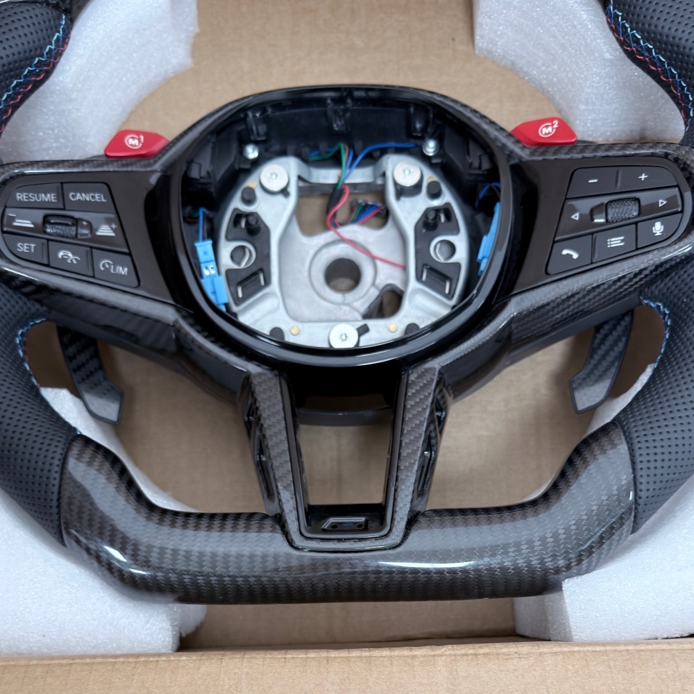 Custom Carbone Volant Lenkrad Steering Wheel (BMW Fitment), photo 6