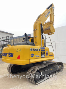 Mini-pelle Komatsu PC220 de 22 tonnes utilisée en bon état sur Offre Spéciale avec composants d'origine moteur pompe moteur - Product Image 3