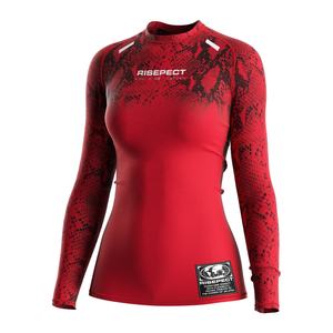 Rashguard pour femmes No Gi avec short double couche, coupe compressive, respirant, séchage rapide pour MMA et boxe - Product Image 2