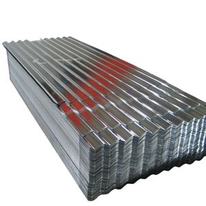 Tôle de toiture en acier ondulé avec revêtement de couleur personnalisé, panneau trapézoïdal galvanisé PPGI, <span class=keywords><strong>plaque</strong></span> de toiture imperméable et ignifuge - Product Image 6