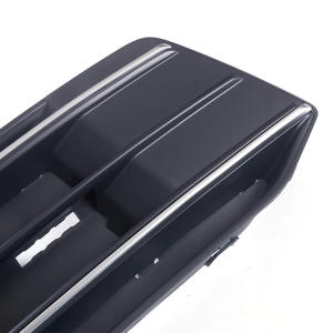 Panneau de garniture de calandre inférieure du pare-chocs avant Audi Q5, noir brillant ABS, à clipser, 2018-2022 - Product Image 3