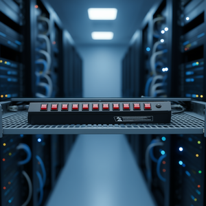 Regleta de alimentación para montaje en rack PDU, 10 tomas, 125 V, 15 A, protección contra sobretensiones - Product Image 2