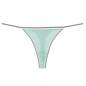 <span class=keywords><strong>Tanga</strong></span> Sexy de algodón transpirable para mujer de fabricante chino, ropa interior de Fitness sin costuras, Sujetador deportivo de punto de tiro bajo - Product Image 5