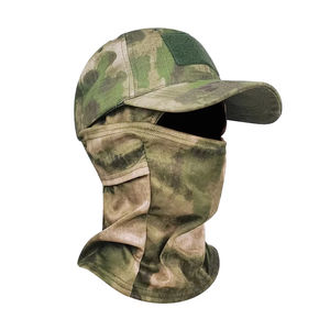 Vente en gros en stock casquettes de baseball camouflage avec masque de ski moto cagoule chapeau - Product Image 5