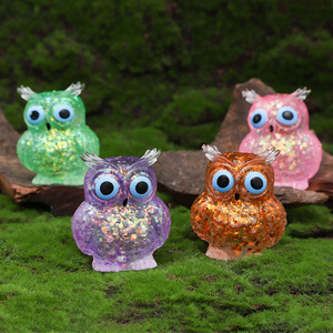 Maltose Owl Soft <b>Toy</b> Slow Rebound Stress Relieving <b>Toy</b> with Flash to Relieve <b>Anxiety</b>, Wholesale Gift <b>for</b> Children and <b>Adults</b> - Product Image 5
