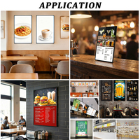 Decoración Profesional para Cafeterías y Señalización LED Publicitaria de Pared para Visual Merchandising, Precio de Fábrica en China
