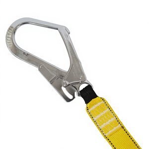 Cintos de Segurança com Corda Elástica, Conexão Rápida, Aço Inoxidável, Poliéster, Linha de Vida Vertical, Resgate, Âncora Não Ajustável, Comprimento Fixo - Product Image 5