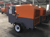 Compresseur d'air portable à vis diesel 7 bars, 4,5m3, 37kw, nouvel arrivage, 40SCY-7