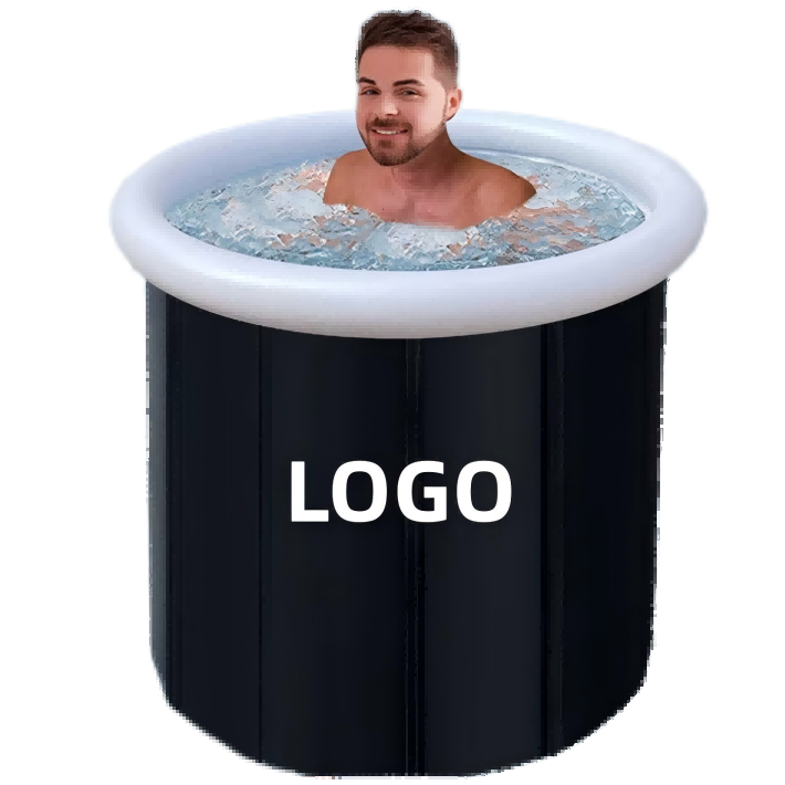 Bathtub Water Therapy Recovery Outdoor Indoor Foldable Adults Athletes Fitness Spa Inflatable Portable Pvc Round Ice Tub
