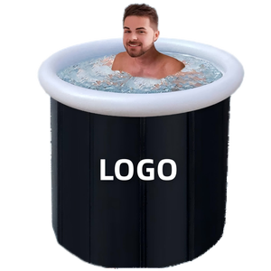 <strong>Bathtub</strong> Water Therapy Recovery Outdoor Indoor Foldable Adults Athletes Fitness Spa Inflatable Portable Pvc Round Ice Tub - Product Image 1