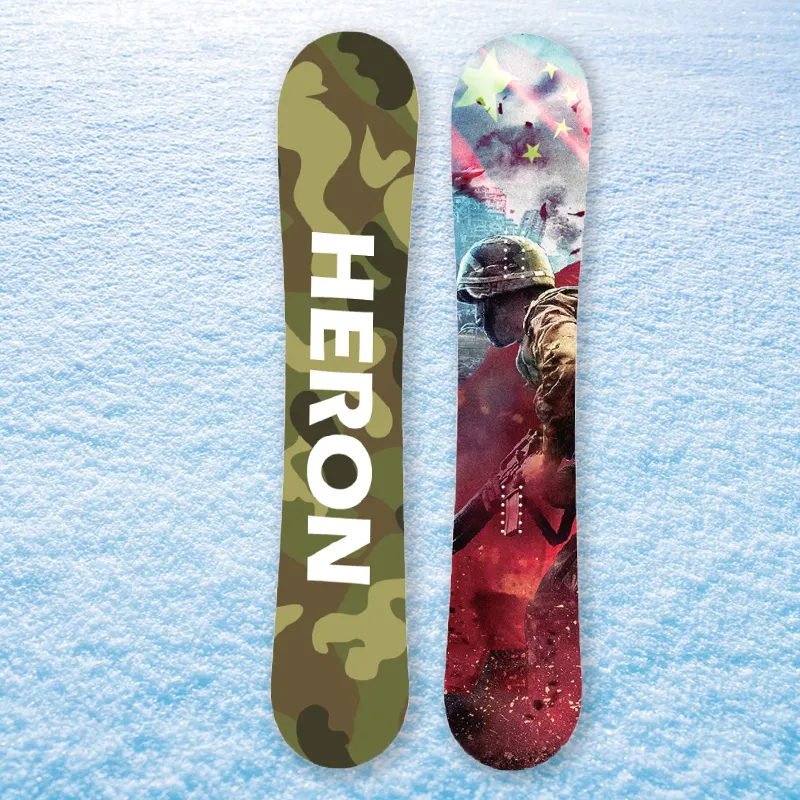 Skiën Snowboarden Freestyle Camber Koolstofvezel Houten Kern Snowboard