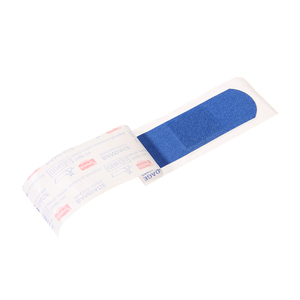 แผ่นปิดแผลกันน้ำแบบตรวจจับได้ สีฟ้า สำหรับปิดแผลและปฐมพยาบาล - Product Image 4