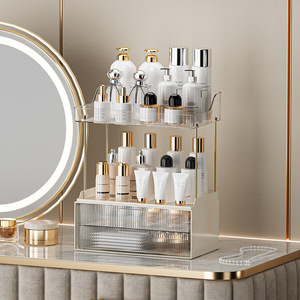 Organisez-vous avec style: Poème de la fée terreur des oiseaux Organisateur de maquillage en plastique de Chine pour <span class=keywords><strong>les</strong></span> essentiels de beauté - Product Image 1